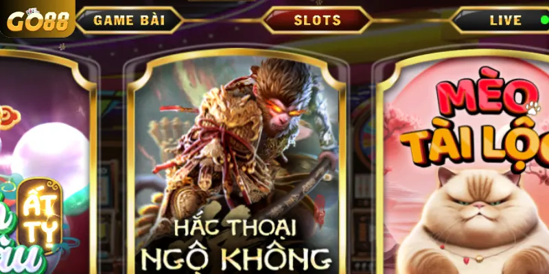Các phân khu nổi bật trong hệ sinh thái giải trí GO88